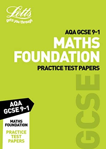 Grade 9-1 GCSE Maths Foundation AQA Practice Test Papers