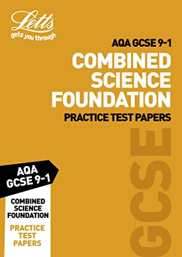 Grade 9-1 GCSE Combined Science Foundation AQA Practice Test Papers
