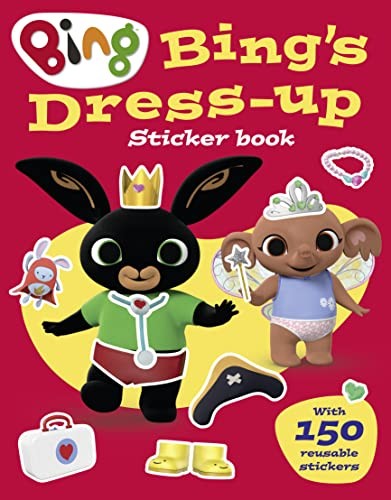Bings Dress-Up Sticker book