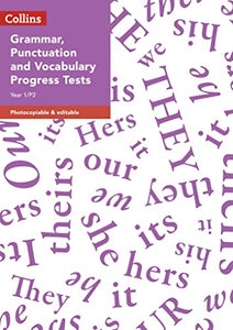 Year 1/P2 Grammar, Punctuation and Vocabulary Progress Tests 