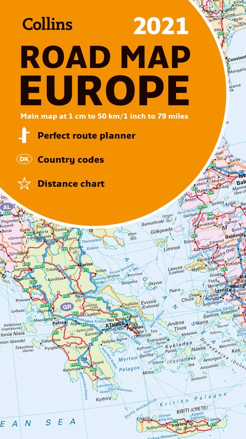 Map of Europe 2021