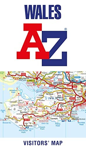 Wales A-Z Visitors Map
