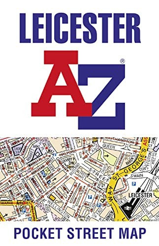 Leicester A-Z Pocket Street Map
