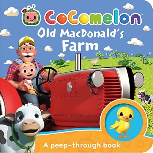 Cocomelon: Old MacDonalds Farm: A peep-through book