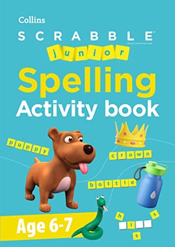 SCRABBLE Junior Spelling Activity book Age 6-7