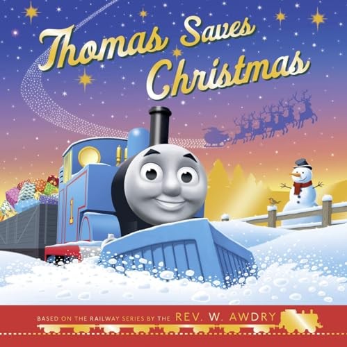 Thomas & Friends: THOMAS SAVES CHRISTMAS - Thomas the Tank Engine Story Book - All engines Go Adventures!