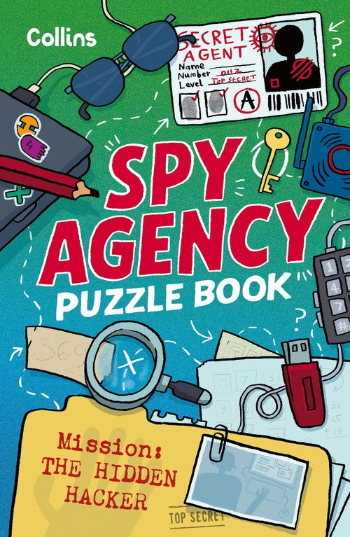 Spy Agency Puzzle Book  The Hidden Hacker
