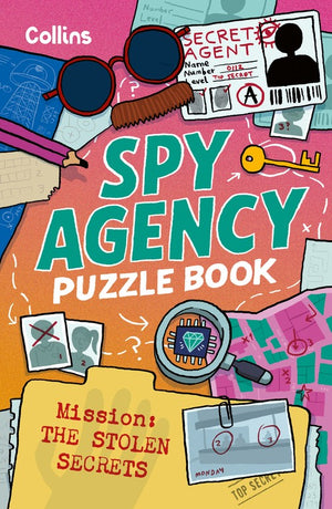 Spy Agency Puzzle Book  The Stolen Secrets