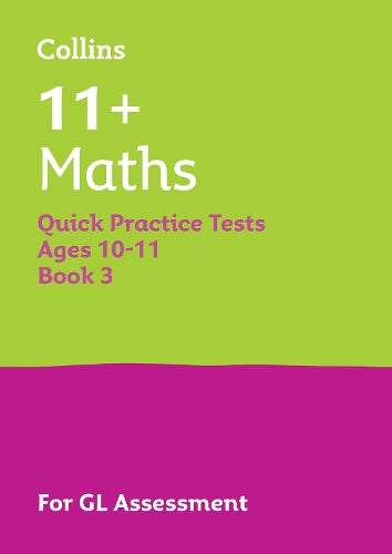 11+ Maths Quick Practice Tests Age 10-11 (Year 6) Set C
