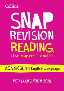 AQA GCSE 9-1 English Language Reading (Papers 1 & 2) Revision Guide 