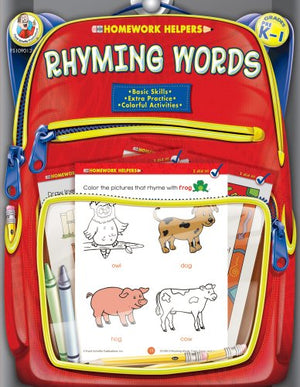 Rhyming Words, Grades PK - 1 (Homework Helper)