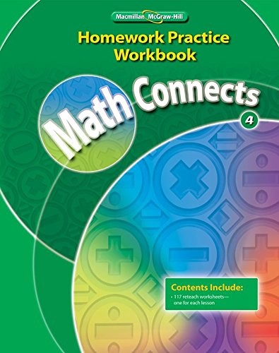 Math Connects 4, Homework Practice Workbook