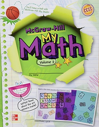 McGraw-Hill My Math, Grade 4, Student Edition, Volume 2