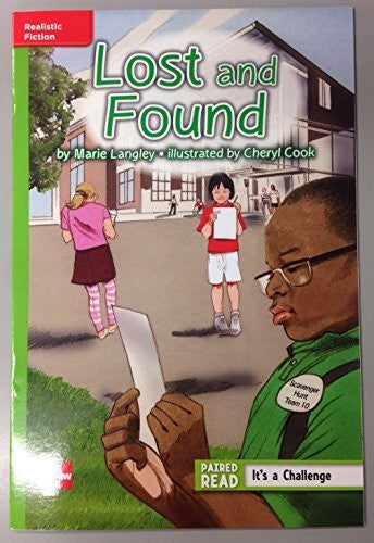 Reading Wonders Leveled Reader Lost and Found: Beyond Unit 1 Week 2 Grade 5