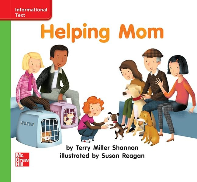 Reading Wonders Leveled Reader Helping Mom: Beyond Unit 4 Week 3 Grade K