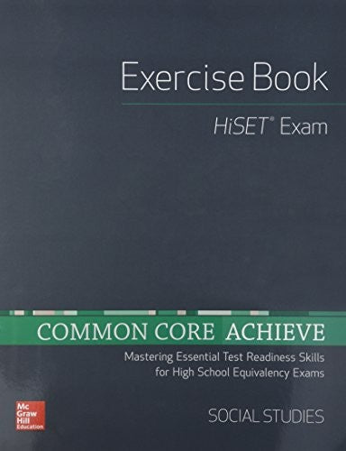 Common Core Achieve, Hiset Exercise Book Social Studies