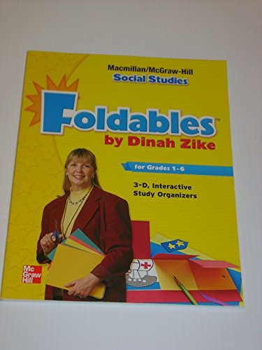 Macmillan/McGraw-Hill Social Studies, Grade 1, Foldables Handbook: 3-D Graphic Organizers