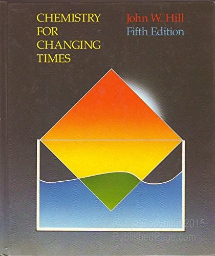 Chemistry for Changing Times