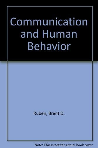 Communication and Human Behavior