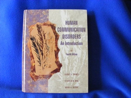 Human Communication Disorders