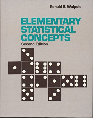 Elementary Statistical Concepts