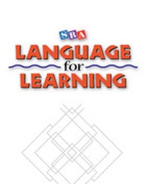 Language for Learning, Behavioral Objectives Booklet