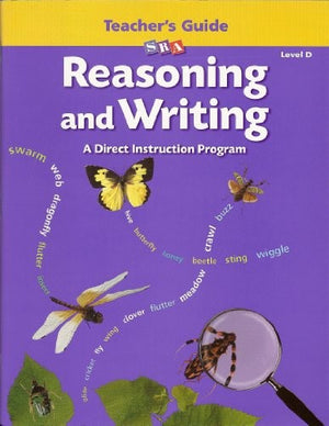 Reasoning and Writing Level D, Additional Teacher's Guide