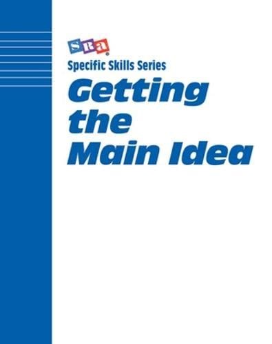 Specific Skill Series, Getting the Main Idea Book B