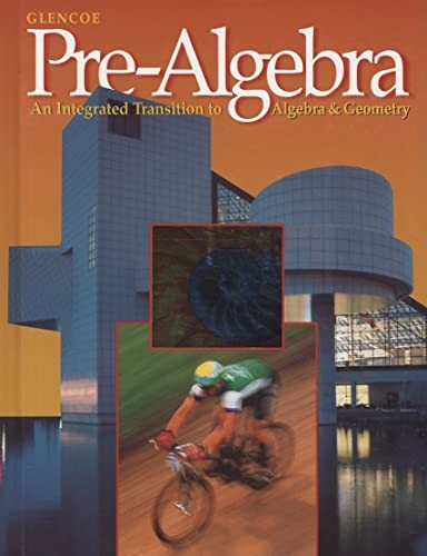 Pre-Algebra Student Edition 1997