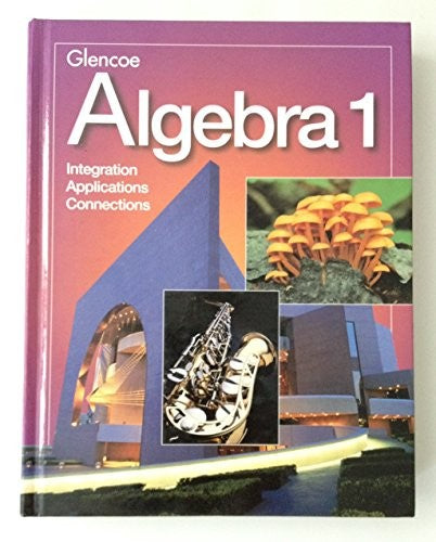Algebra 1: Student Edition. 1998