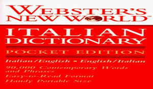Websteras New World Italian Dictionary, Pocket EDI Tion 