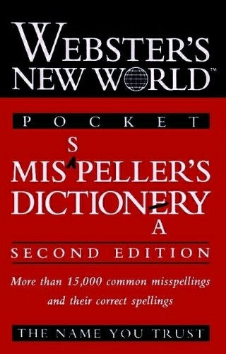 Webster's New World Misspeller's Dictionary (Pocket)