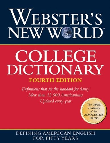 Webster's New World College Dictionary, (Cloth Plain Edged)