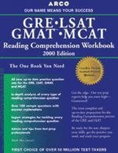 Gre Gmat Lsat Mcat Reading Comprehension Workbook