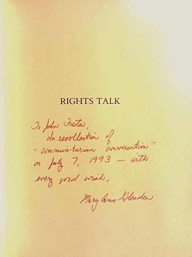 Rights Talk