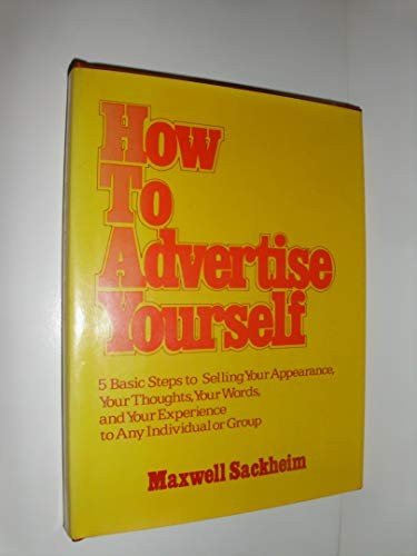 How to Advertise Yourself