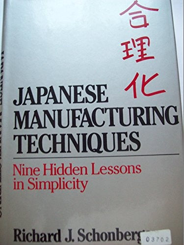 Japanese Manufacturing Techniques
