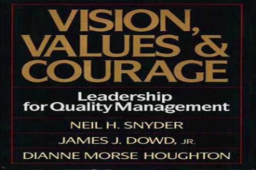 Vision, Values and Courage