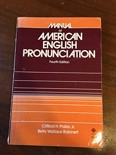Manual of American English Pronunciation