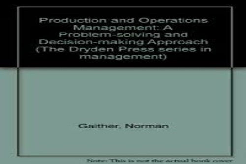 Production and Operations Management