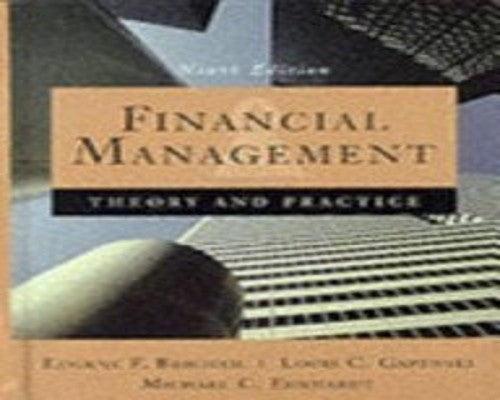 Financial Management: Theory and Practice