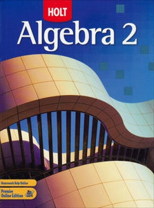 Holt Algebra 2 