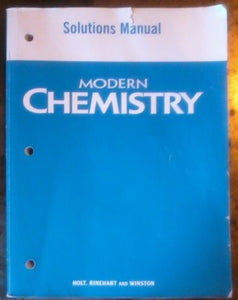 Solutions Manual/Te Mod Chem 2006 