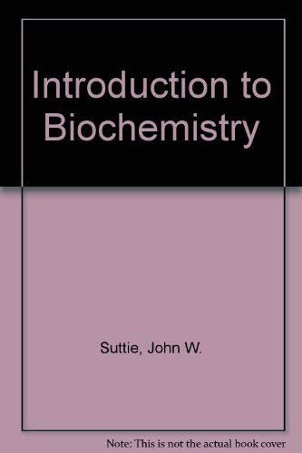 Introduction to Biochemistry