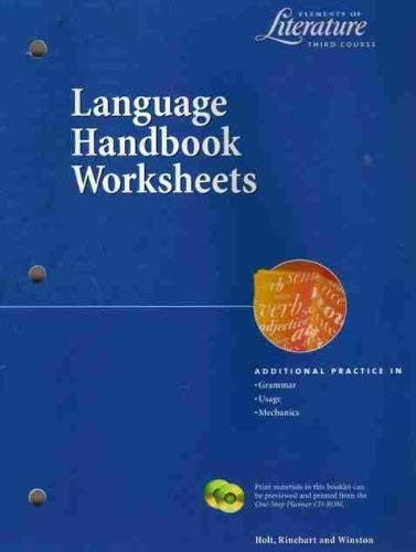 Lang Hndbk Wkshts Eol 2000 G 9