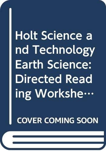 CA Dir Rdg Wkshts HS&T 2001 Earth
