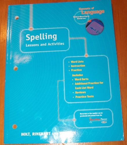 Holt Elements of Language