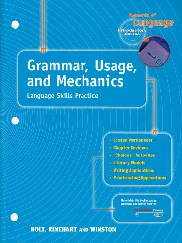 Elements of Language