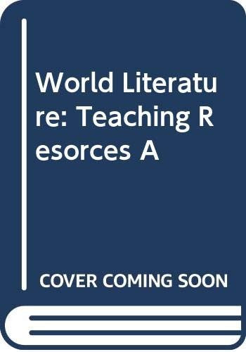 Teaching Res a World Lit 2001