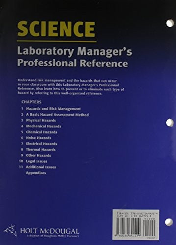 Laboratory Manager's Professional Reference